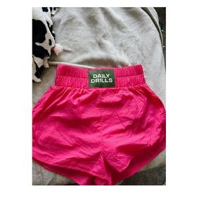 Daily Drills Hot Pink Athletic Shorts